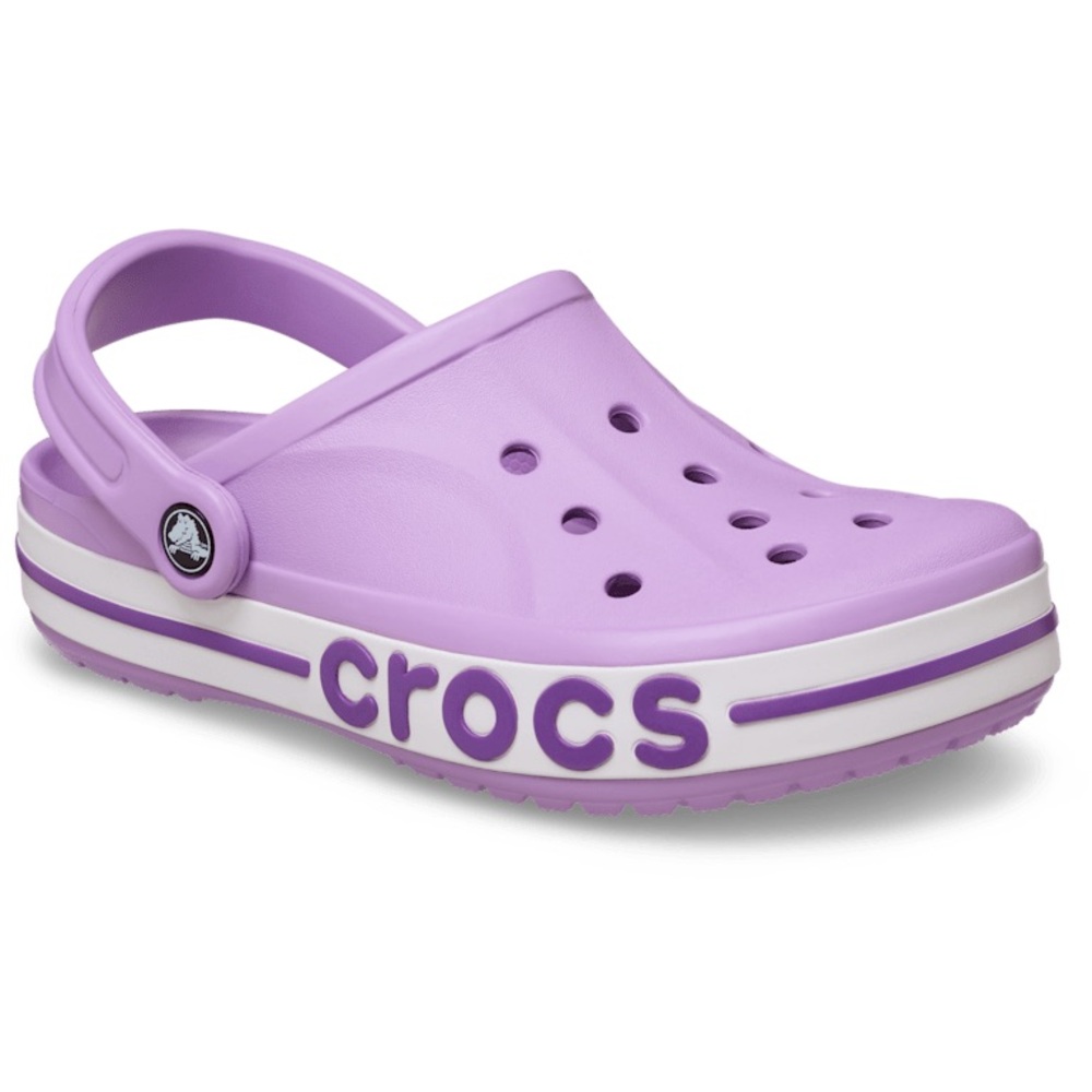 CROCS Purple Sandals with Ventilation and Pivoting Heel Strap - Picture 3 of 9